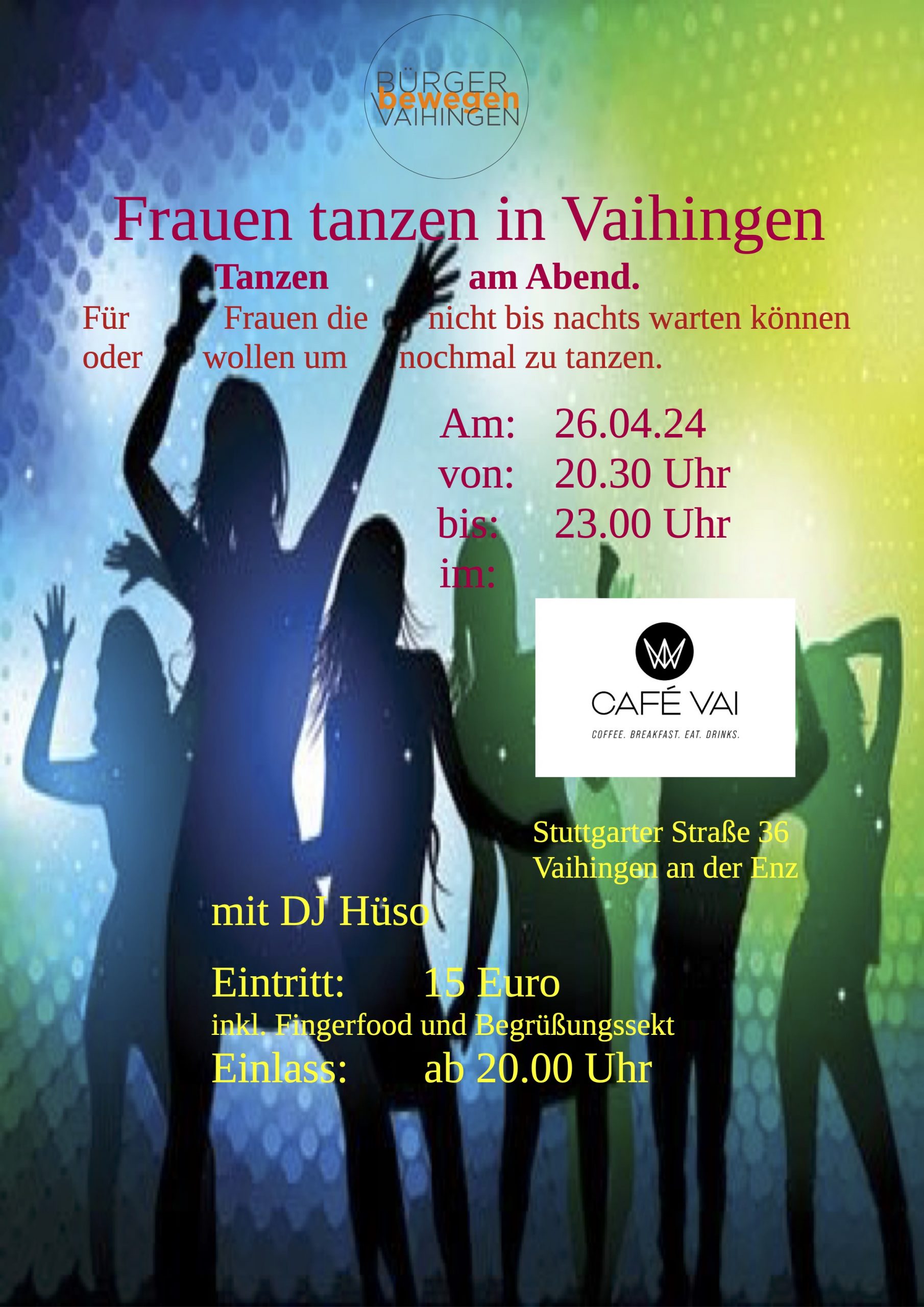 Frauen tanzen in Vaihingen